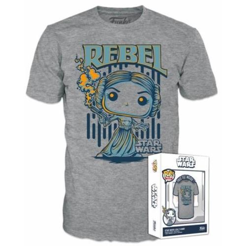 T-Shirt Funko Boxed Tee: Star Wars - Leia - S