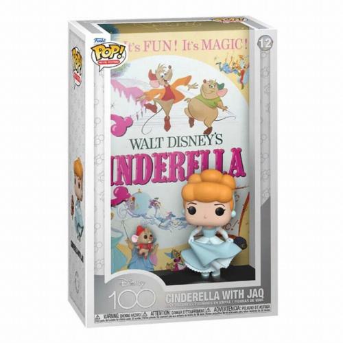 Φιγούρα Funko Pop! - Movie Posters - Disney (100th Anniversary) - Cinderella With Jaq 12