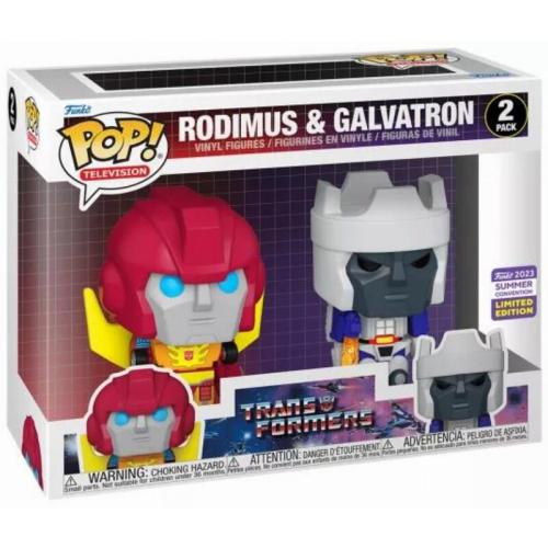 Φιγούρα Funko Pop! - Retro Toys - Transformers - Rodimus And Galvatron 2-pack