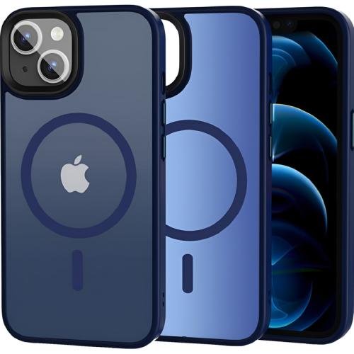 Θήκη Apple iPhone 13 - Tech-Protect MagMat - Matte Navy
