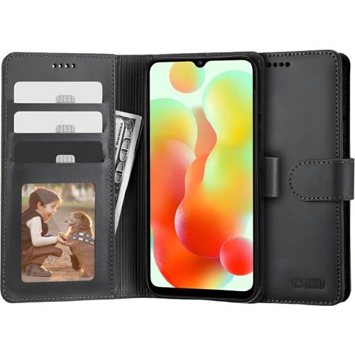 Θήκη Xiaomi Redmi 12C - Tech-Protect Wallet - Μαύρο