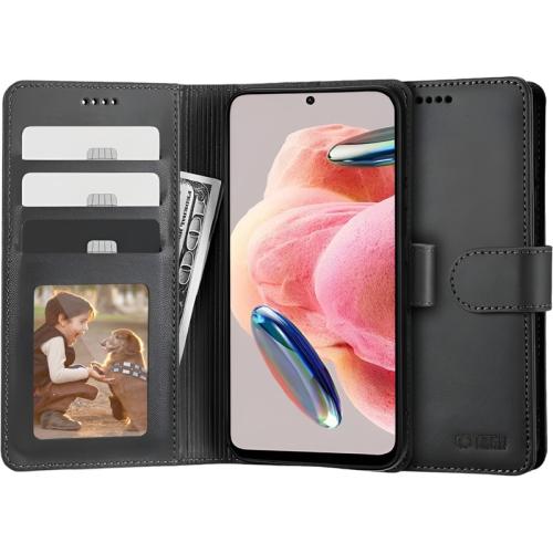 Θήκη Xiaomi Redmi Note 12 - Tech-Protect Wallet - Μαύρο