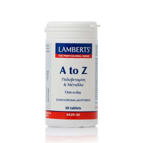 Lamberts Multivitamin A to Z - 30 ταμπλέτες