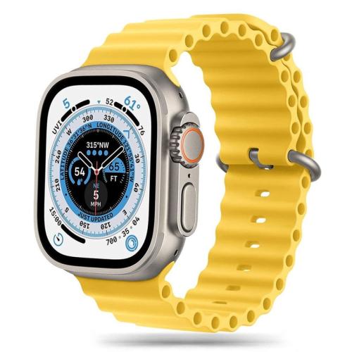 Λουράκι Σιλικόνης για Apple Watch 49mm - Κίτρινο