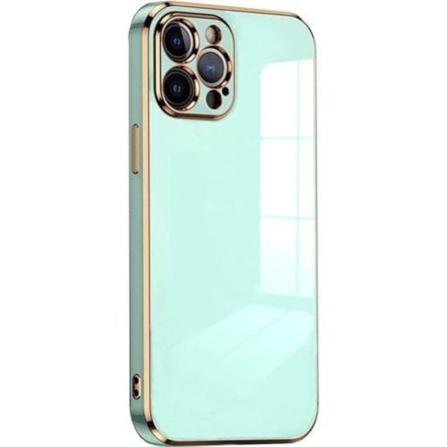 Θήκη Apple iPhone 12 Pro - Bodycell Gold Plated - Mint Green