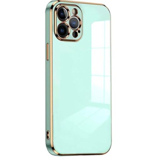 Θήκη Apple iPhone 12 Pro Max - Bodycell Gold Plated - Mint Green