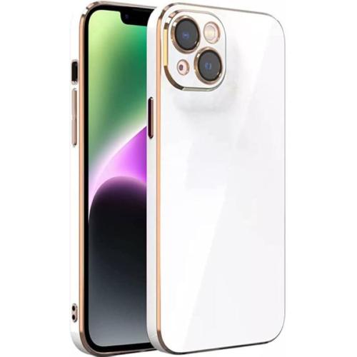 Θήκη Apple iPhone 13 - Bodycell Gold Plated - White