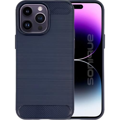 Θήκη Apple iPhone 14 Pro Max - Sonique Carbon Brushed - Μπλε