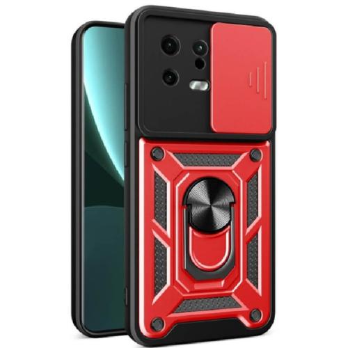 Θήκη Xiaomi Redmi 13 - Bodycell Armor Slide - Κόκκινο