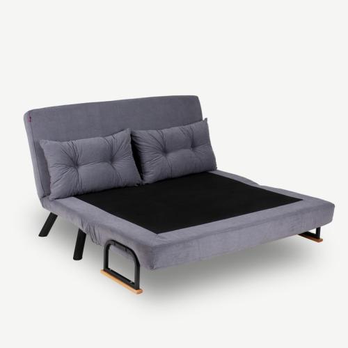 Διθέσιος Καναπές Κρεβάτι 24Mall Comfort 133x78cm - Γκρι