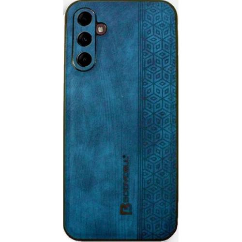 Θήκη Samsung Galaxy A14 - Bodycell Pattern Leather - Blue