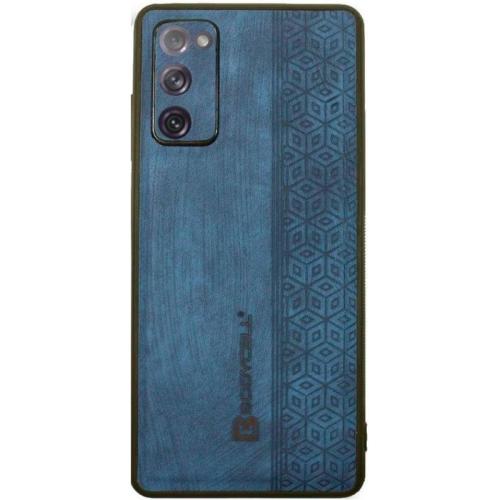 Θήκη Samsung Galaxy S20 FE - Bodycell Pattern Leather - Blue