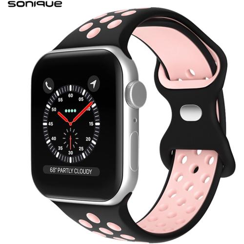 Λουράκι Σιλικόνης για Apple Watch 49mm - Μαύρο