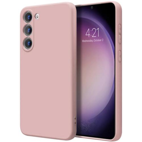 Θήκη Σιλικόνης Samsung Galaxy S23 Plus - Crong Color - Ροζ