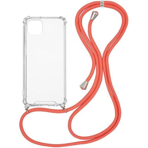 Θήκη Apple iPhone 11 Pro Max - Sonique με Κορδόνι Armor Clear - Πορτοκαλί