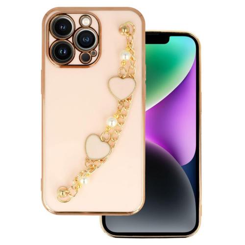 Θήκη Apple iPhone 13 Pro - Lux Chain Series - Ροζ