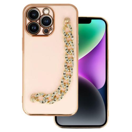 Θήκη Apple iPhone 13 Pro - Lux Chain Series - Ροζ
