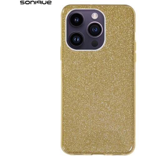 Θήκη Apple iPhone 13 Pro - Sonique Shiny Clear - Χρυσό