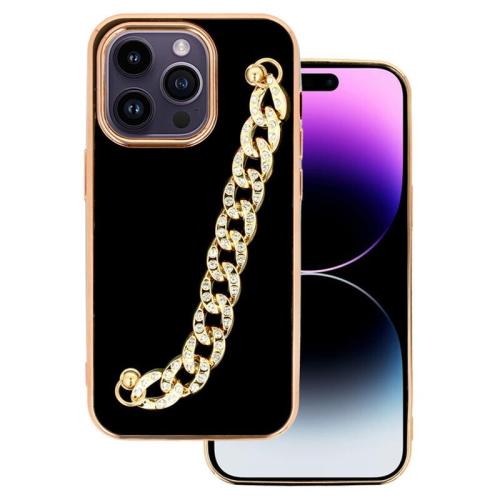 Θήκη Apple iPhone 14 Pro - Lux Chain Series - Μαύρο