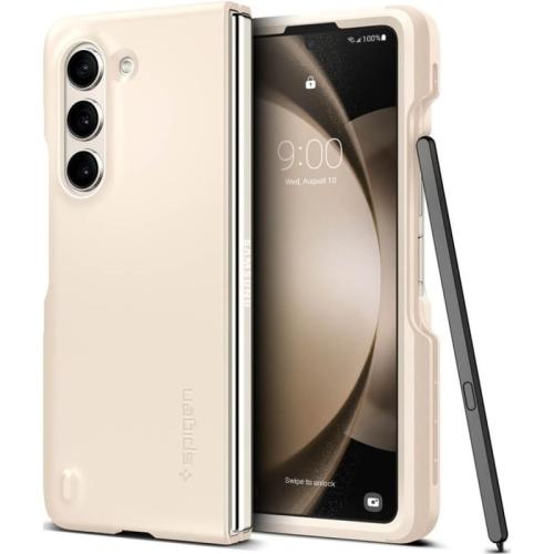 Θήκη Samsung Galaxy Z Fold5 - Spigen Thin Fit P - Pearled Ivory