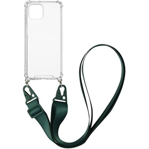 Θήκη Apple iPhone 11 - Sonique με Strap Armor Clear - Πράσινο