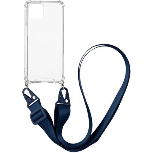 Θήκη Apple iPhone 12 Pro Max - Sonique με Strap Armor Clear - Μπλε