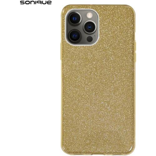 Θήκη Apple iPhone 12 Pro Max - Sonique Shiny Clear - Χρυσό