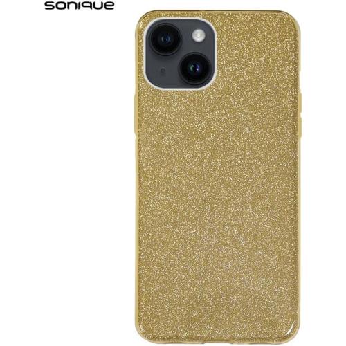 Θήκη Apple iPhone 13 - Sonique Shiny Clear - Χρυσό