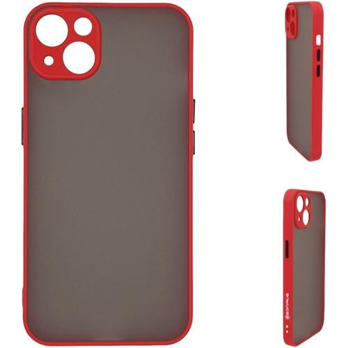 Θήκη Apple iPhone 14 Plus - Sonique Color Button Bumper - Κόκκινο