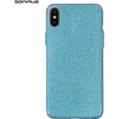 Θήκη Apple iPhone X / iPhone XS - Sonique Shiny Clear - Γαλάζιο