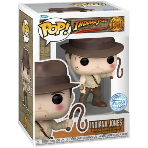 Funko Pop! Indiana Jones Raiders Of The Lost Ark - Indiana Jones With Whip 1369 (Special Edition)
