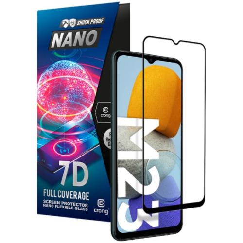 Προστατευτικό οθόνης Samsung Galaxy M23 - Crong 7D Nano Flexible Glass Anti-Scratch 9h