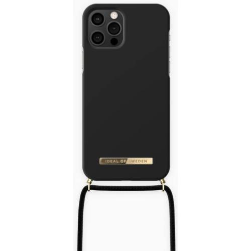 Θήκη Apple iPhone 12 Pro Max - iDeal of Sweden Necklace Ordinary Jet Black