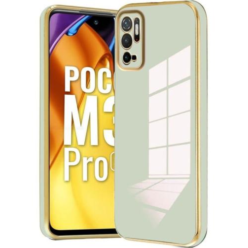 Θήκη Xiaomi Redmi Note 10 5G/Poco M3 Pro 5G - Bodycell Gold Plated - Τιρκουάζ