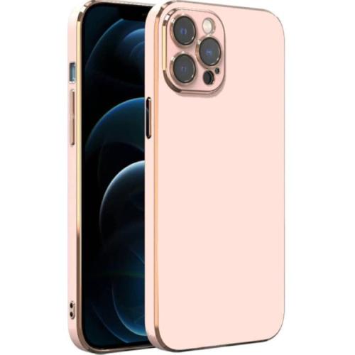 Θήκη Apple iPhone 12 Pro Max - Bodycell Gold Plated - Pink