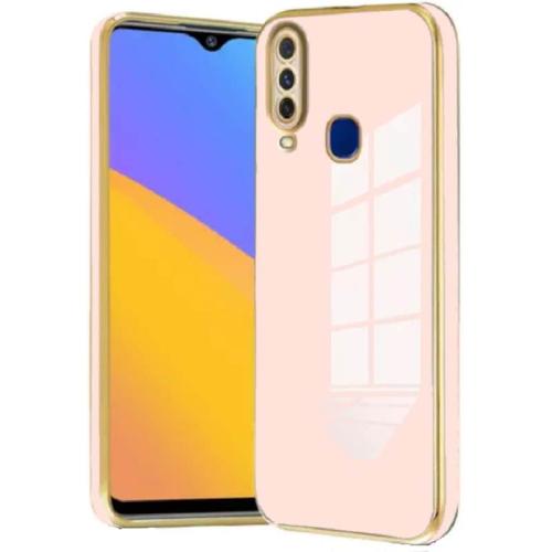 Θήκη Samsung Galaxy A20s - Bodycell Gold Plated - Pink