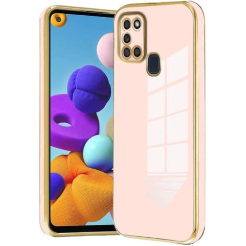Θήκη Samsung Galaxy A21s - Bodycell Gold Plated - Pink