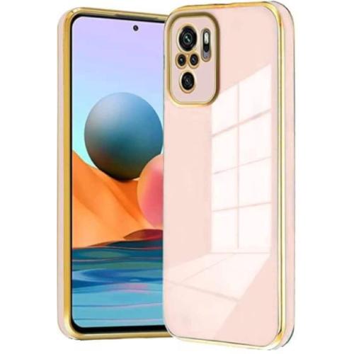 Θήκη Xiaomi Redmi Note 10/Note 10S - Bodycell Gold Plated - Pink