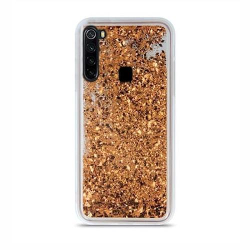 Liquid Crystal Glitter Armor Back Cover (xiaomi Redmi Note 8t) Gold