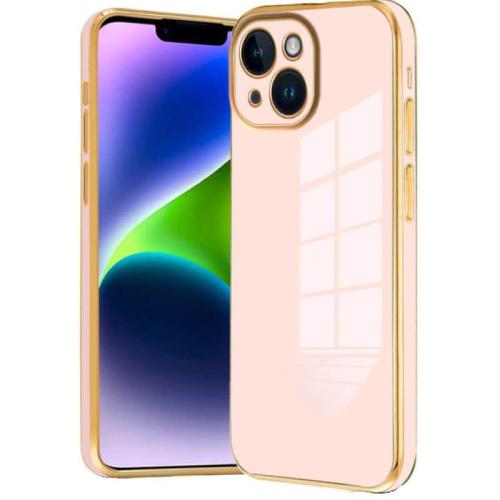 Θήκη Apple iPhone 14 Plus - Bodycell Gold Plated - Pink