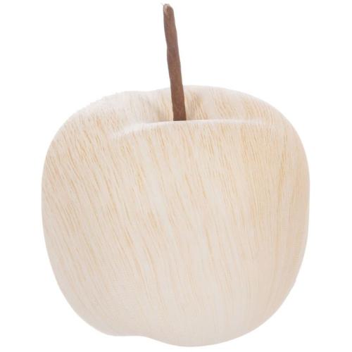 Επιτραπέζιο Διακοσμητικό Spitishop Κεραμικό Μήλο 9.5x9.5x8 cm - Μπεζ