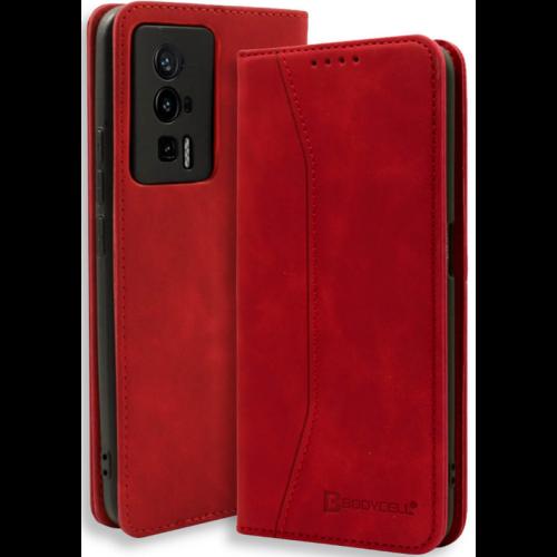 Θήκη Πορτοφόλι Xiaomi Poco F5 Pro - Bodycell - Κόκκινο