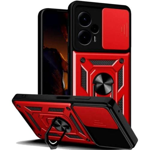 Θήκη Xiaomi Poco F5 - Bodycell Armor Slide - Red
