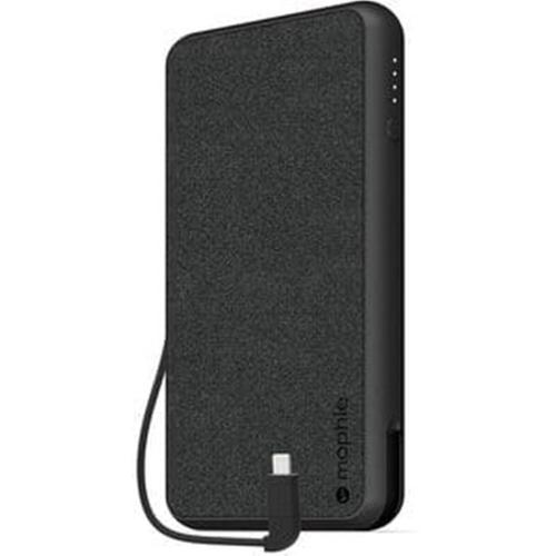 Mophie Powerstation Plus Xl 10k Powerbank Με Καλώδιο Micro-usb/lightning (μαύρο)