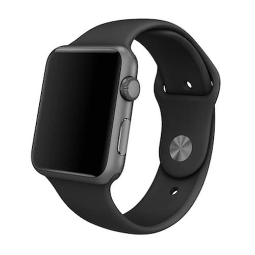 Kakapi Μαύρο Silicone Λουράκι Apple Watch 38mm 40mm