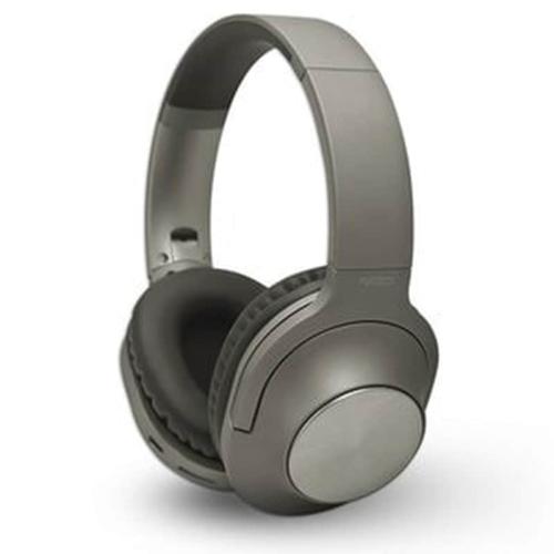 Nod Playlist Grey Bluetooth Over-ear Ακουστικά Με Μικρόφωνο, Σε Γκρι Χρώμα.