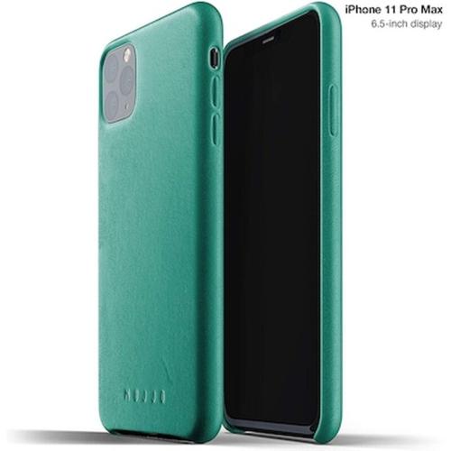 Θήκη Apple iPhone 11 Pro Max - Mujjo Full Leather Case - Alpine Green