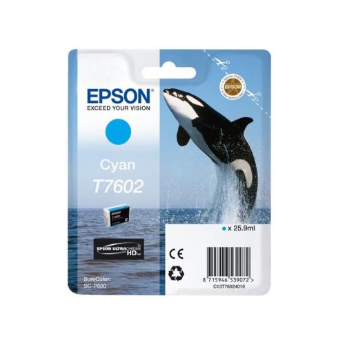 Μελάνι Epson T760240 Κυανό - C13T76024010