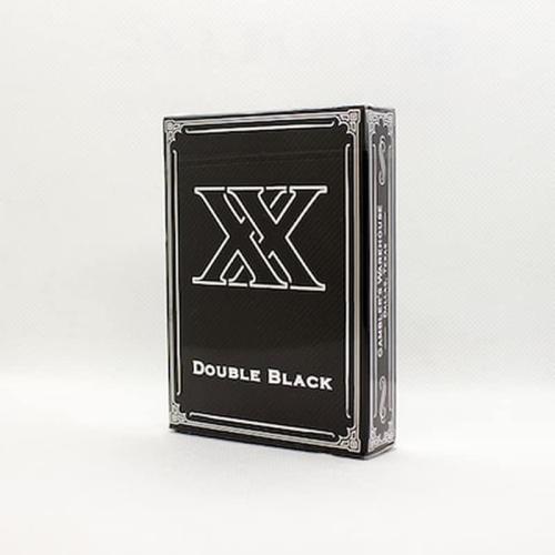 Double Black Deck By Gamblers Warehouse - Τράπουλα