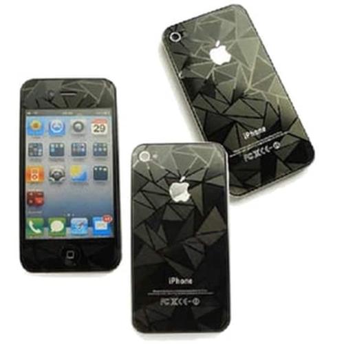 Skin Kit Cover Sticker Transparent 3d Iphone 4g/4s Volte-tel